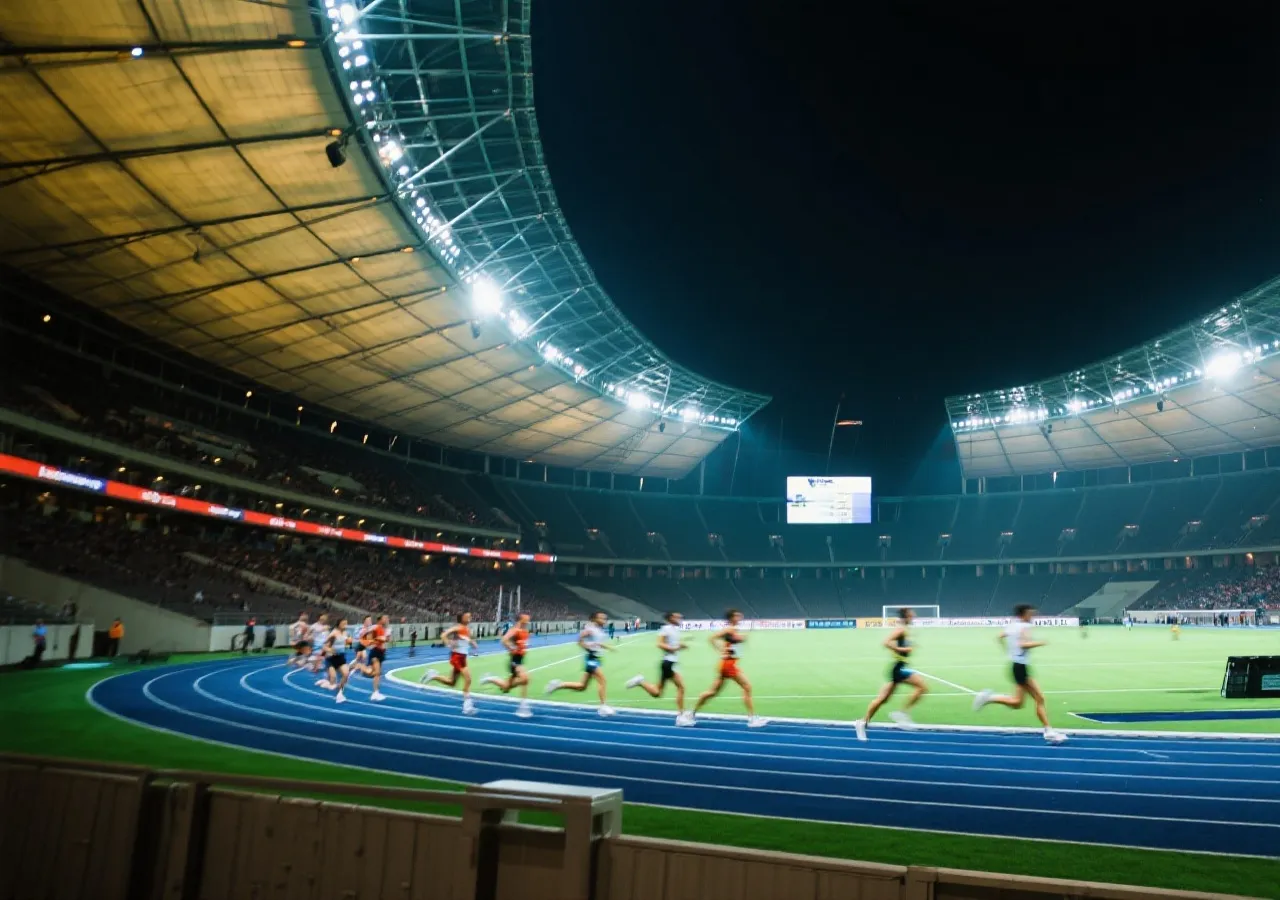 体育场景示意图